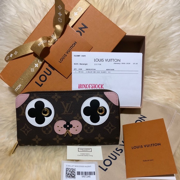 lv dog wallet